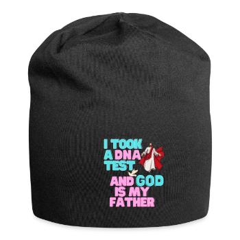 I Took A DNA Test And God Is My Father 25 - Jersey-Beanie - Schwarz - Vorne