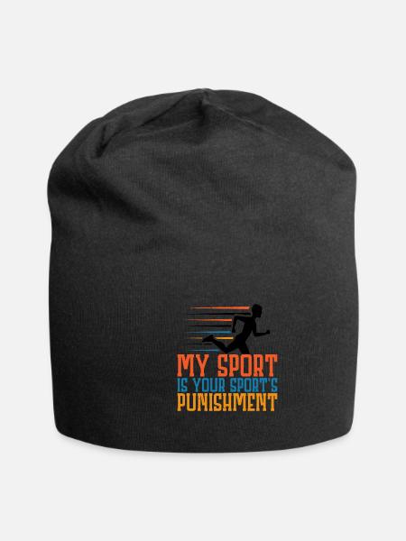 My Sport Is Your Sport's Punishment 4 - Jersey-Beanie - Schwarz