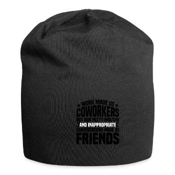 Our Inappropriate Conversations Made Us Friends 7 - Jersey Beanie - black - Front
