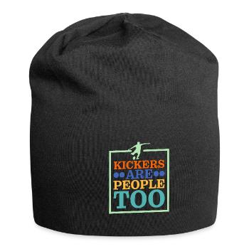 Kickers Are People Too 19 - Jersey Beanie - black - Front