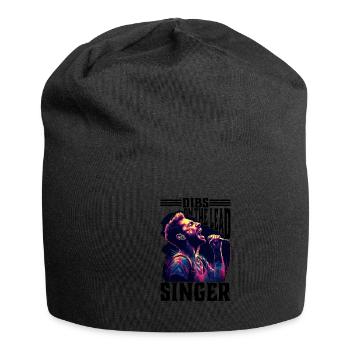 Dibs On The Lead Singer 5 - Jersey Beanie - black - Front