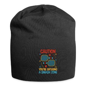 Caution You're Entering A Smash Zone 2 - Jersey Beanie - black - Front