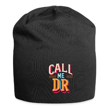 Call Me Dr 31 - Jersey Beanie - black - Front
