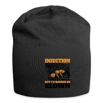 Injection Is Nice But I'd Rather Be Blown 7 - Jersey Beanie - black - Front