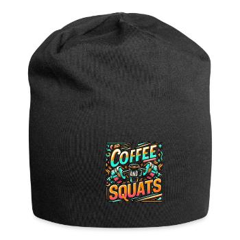 Café Et Squats 11 - Bonnet en jersey - noir - Devant
