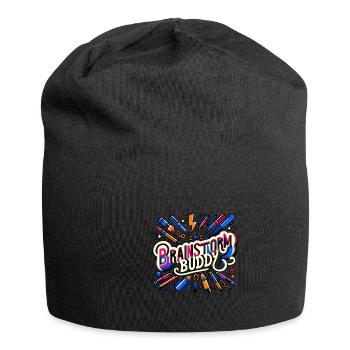 Brainstormy Buddy 10 - Bonnet en jersey - noir - Devant