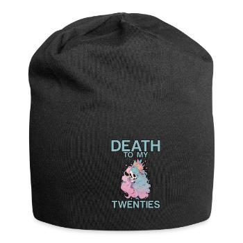 Death To My Twenties 2 - Jersey-Beanie - Schwarz - Vorne