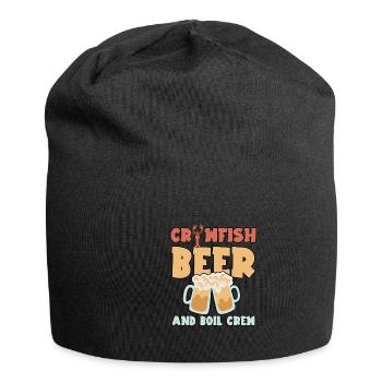 Écrevisses, Bière Et Boil Crew 4 - Bonnet en jersey - noir - Devant
