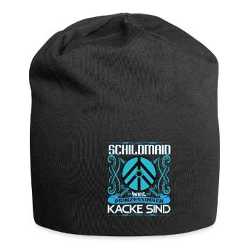 Schildmaid Walküre Lagertha Germanen Kriegerin - Jersey-Beanie - Schwarz - Vorne