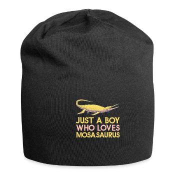 Biologiste marin Mosasaurus Time Dinosaures - Bonnet en jersey - noir - Devant