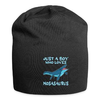 Biologiste marin Mosasaurus Time Dinosaures - Bonnet en jersey - noir - Devant