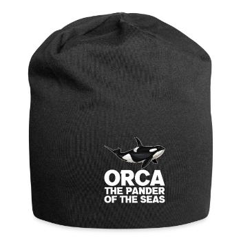 Orque Biologiste marin Épaulard épaulard - Bonnet en jersey - noir - Devant