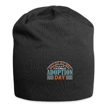 Adopts Adopts Foster Father Foster Mother - Jersey Beanie - black - Front