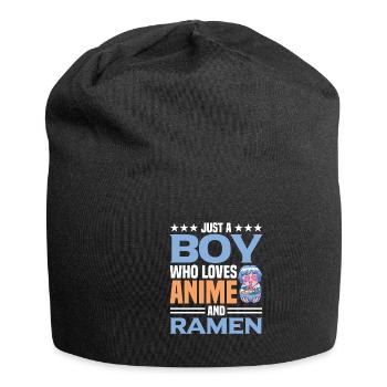 Ramen Anime Japan Noodles Japanese Food - Jersey Beanie - black - Front
