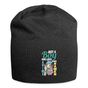 Ramen Anime Japan Noodles Japanese Food - Jersey Beanie - black - Front