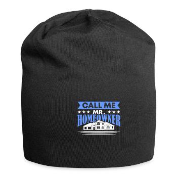 Propriétaire Propriétaire Cadeau Propriétaire Propriétaire - Bonnet en jersey - noir - Devant