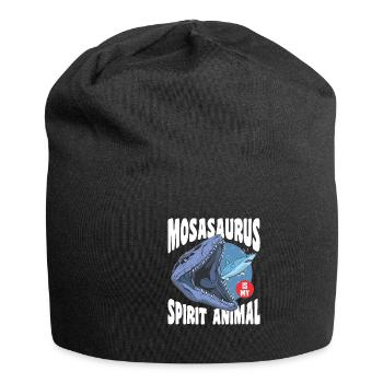 Biologiste marin Mosasaurus Temps Dinosaure - Bonnet en jersey - noir - Devant