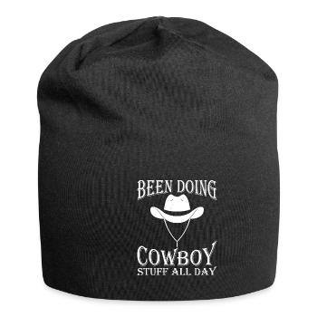 Des trucs de cow-boy fabriqués par Farm Rancher - Bonnet en jersey - noir - Devant