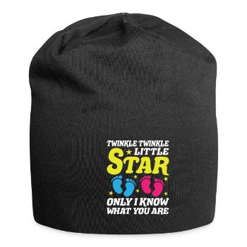 Twinkle Twinkle Little Star sexual partner - Jersey Beanie - black - Front