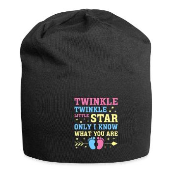 Twinkle Twinkle Little Star sexual partner - Jersey Beanie - black - Front