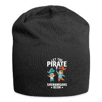 Les Pirates -Shenanigans Crossbones Freeboter - Bonnet en jersey - noir - Devant