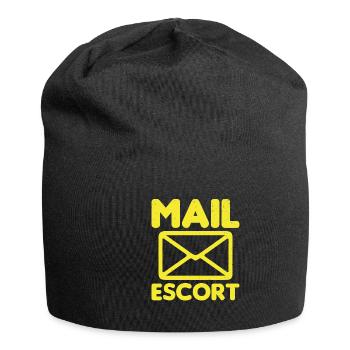 Postbote Postdienstleister Briefträger - Jersey-Beanie - Schwarz - Vorne