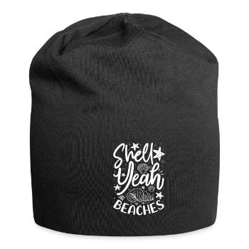 Shell Sea Turtle Lovers Plages - Bonnet en jersey - noir - Devant