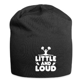 Cheerleader Cheerleading Gymnastique Danseuse - Bonnet en jersey - noir - Devant