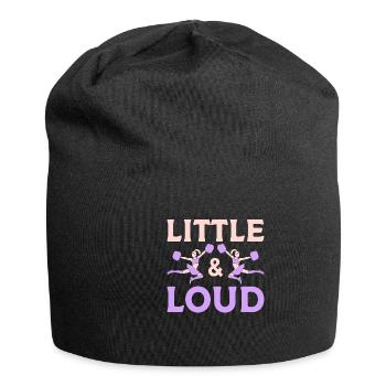 Cheerleader Cheerleading Gymnastique Danseuse - Bonnet en jersey - noir - Devant