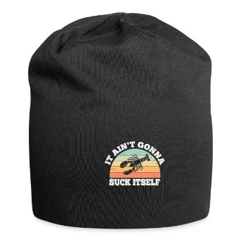 Well, it won't get itself spiny crayfish - Jersey Beanie - black - Front
