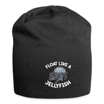 Méduses Méduses Ocean Sea Life Motif - Bonnet en jersey - noir - Devant