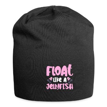 Méduses Méduses Ocean Sea Life Motif - Bonnet en jersey - noir - Devant