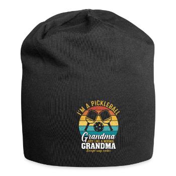 Pickleball Opa Pickleball Spieler - Jersey-Beanie - Schwarz - Vorne
