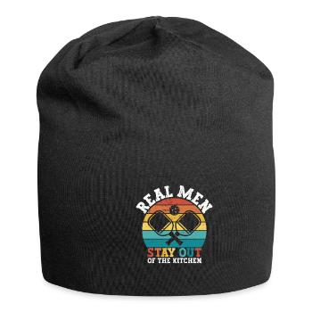 Pickleball Opa Pickleball Spieler - Jersey-Beanie - Schwarz - Vorne