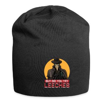 Plague Doctor Medieval Doctor Doctor Doctor - Jersey Beanie - black - Front