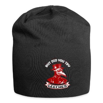 Plague Doctor Medieval Doctor Doctor Doctor - Jersey Beanie - black - Front