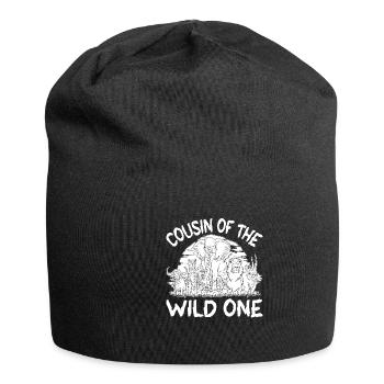 Safari Faune Afrique Le Big 5 Zoologie - Bonnet en jersey - noir - Devant