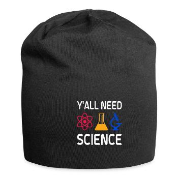 Scientist, physicist, chemist, teacher - Jersey Beanie - black - Front