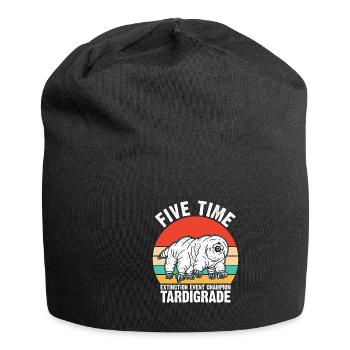 Microbiology -Biologist Gift Tardigrades - Jersey Beanie - black - Front