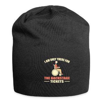 Amputation Überlebende Behinderten Rollstuhlkostüm - Jersey-Beanie - Schwarz - Vorne