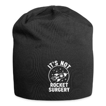 It's Not Rocket Surgery Doctor Of Medicine Surgeon - Jersey Beanie - black - Front