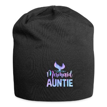 Tante Sirène Drôle Tante Femmes - Bonnet en jersey - noir - Devant
