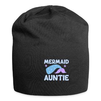 Tante Sirène Drôle Tante Femmes - Bonnet en jersey - noir - Devant