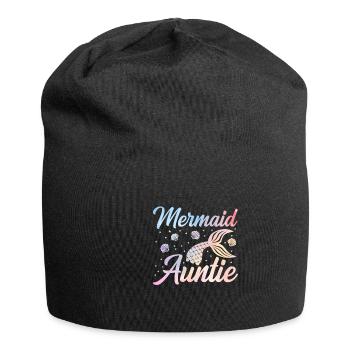 Tante Sirène Drôle Tante Femmes - Bonnet en jersey - noir - Devant