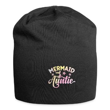 Tante Sirène Drôle Tante Femmes - Bonnet en jersey - noir - Devant