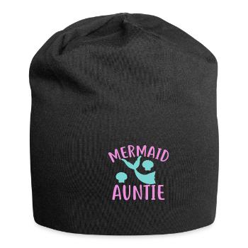 Tante Sirène Drôle Tante Femmes - Bonnet en jersey - noir - Devant