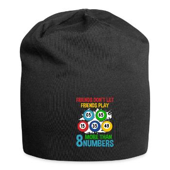 Keno Games Brighten Up Your Game Night With - Jersey Beanie - black - Front