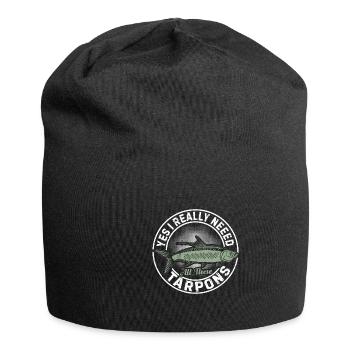 Tarpon Fishing Fishing Fisherman Anglers - Jersey-Beanie - Schwarz - Vorne