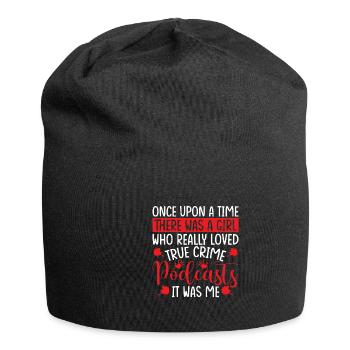 True Crime Show Once Upon A Time True Crime - Jersey Beanie - black - Front