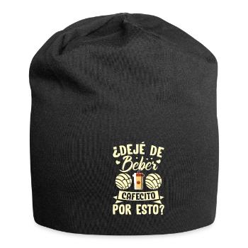 Cafecito enthusiasts will be happy about - Jersey Beanie - black - Front